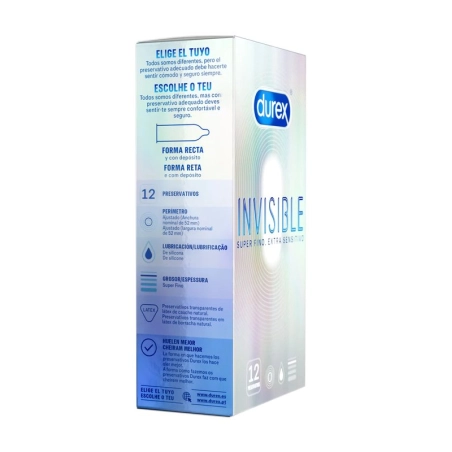 Durex Invisible 12 unidades