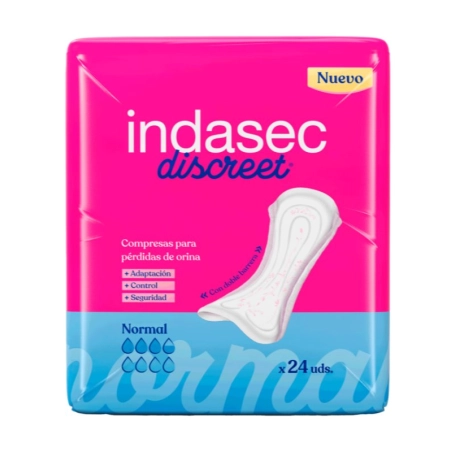 Indasec Discreet Normal Compresas