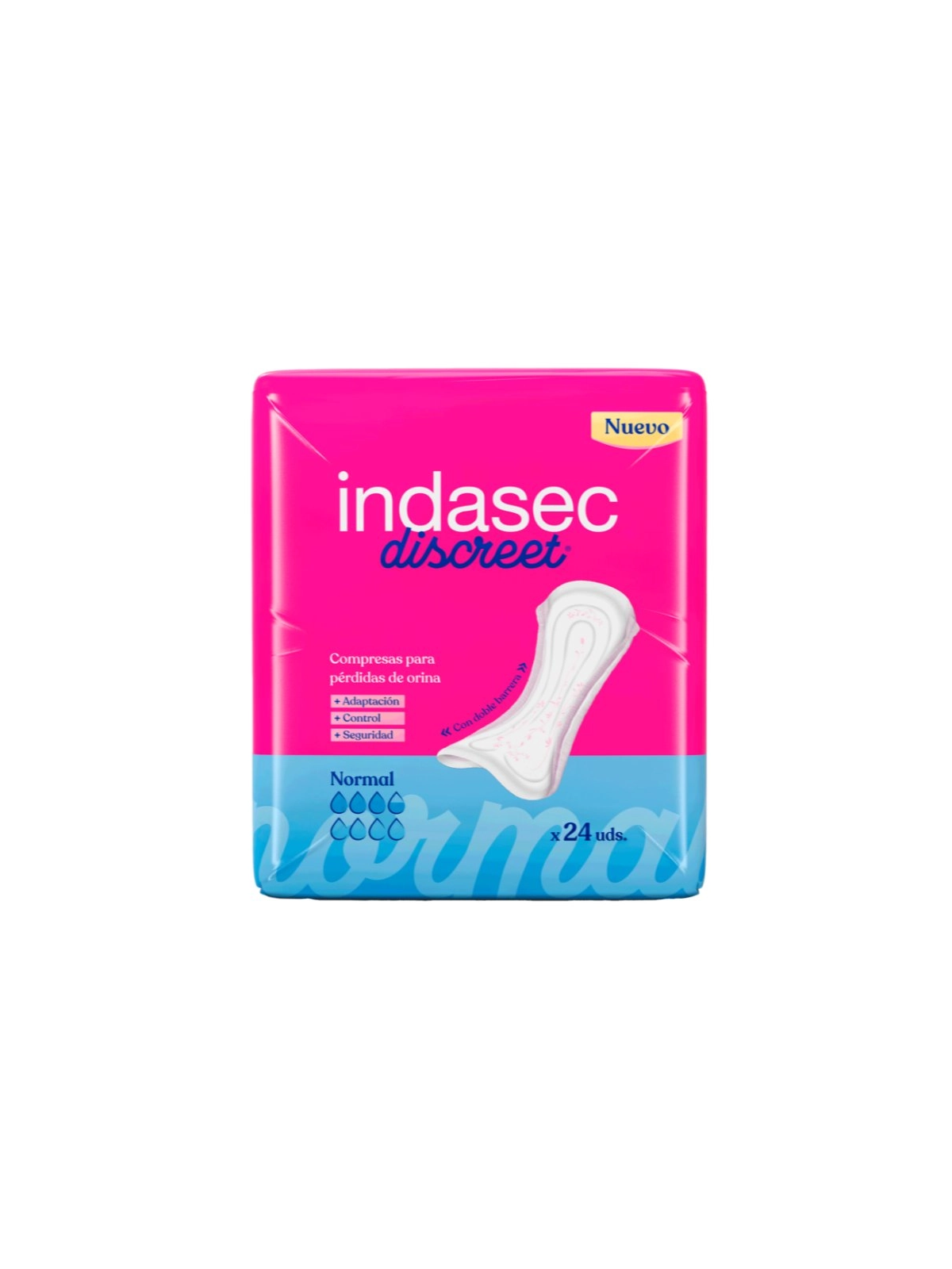 Indasec Discreet Normal Compresas