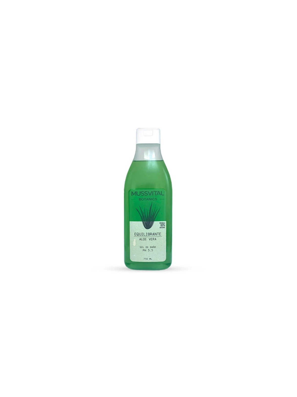 Mussvital Botanics Gel Baño Aloe Vera