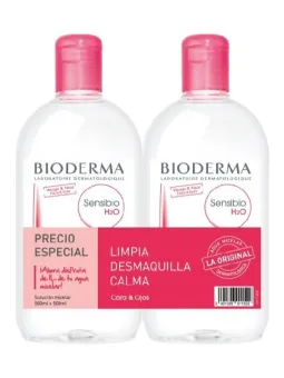 Bioderma Sensibio H2O Agua Micelar 500 ml Duplo