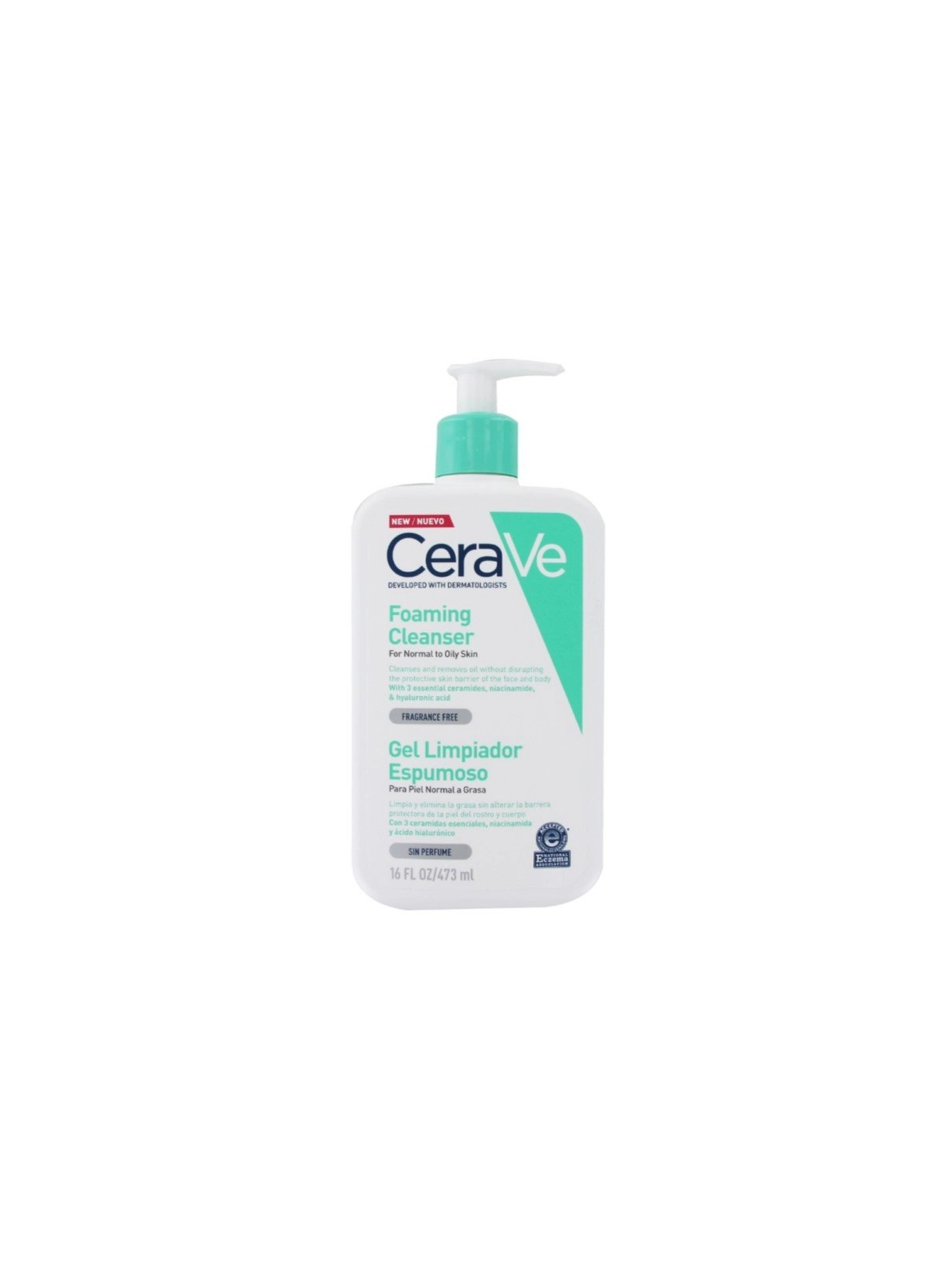 CeraVe Gel Limpiador Espumoso 473 ml