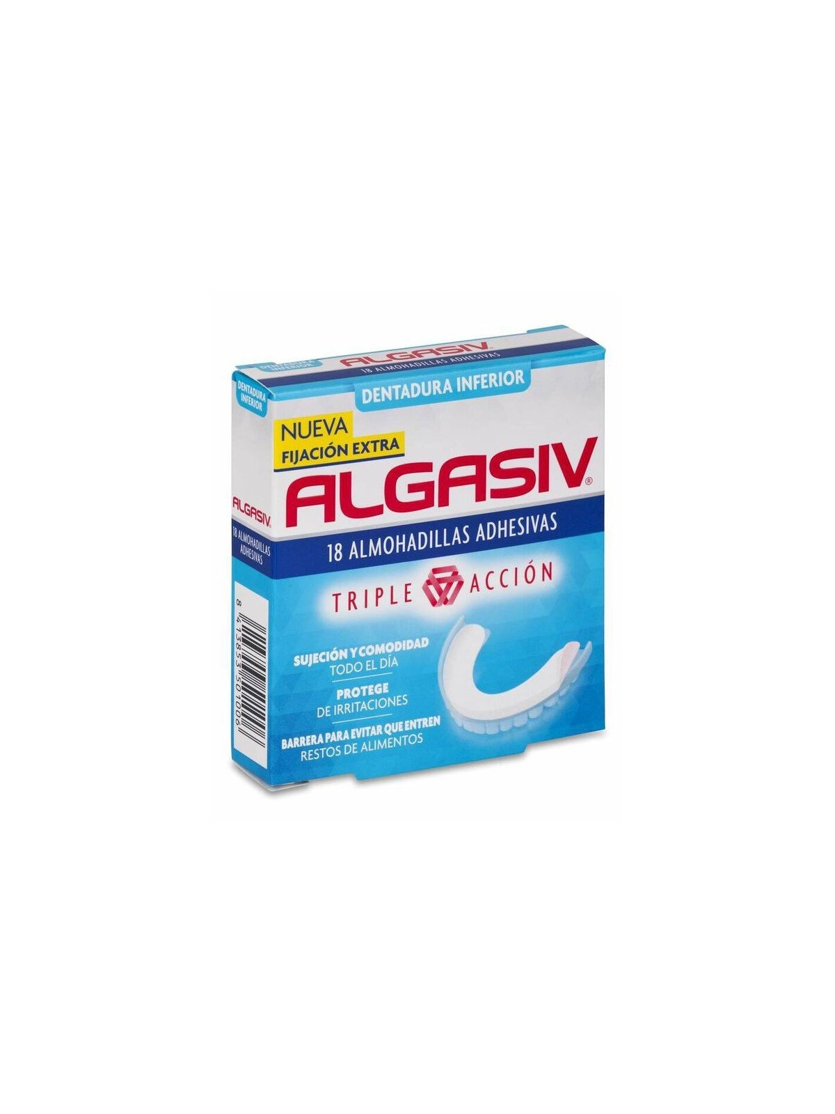 Algasiv Dentadura Inferior 18 almohadillas