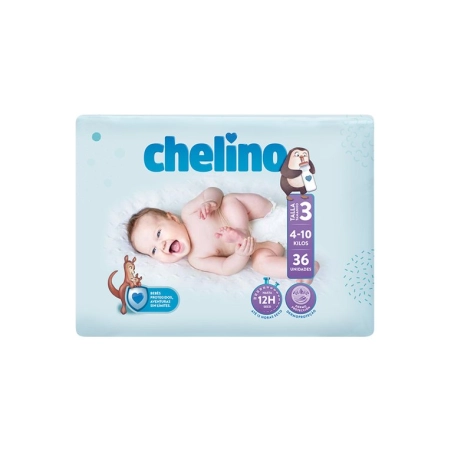 Chelino Pañales Talla 3 4-10 kg