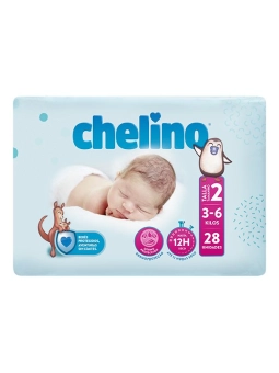 Chelino Pañales Talla 2 3-6 kg