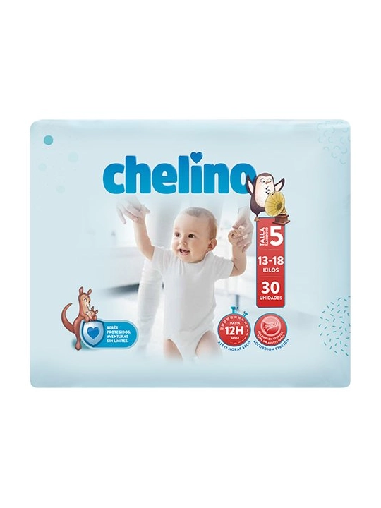 Chelino Pañales Talla 5 13-18 kg