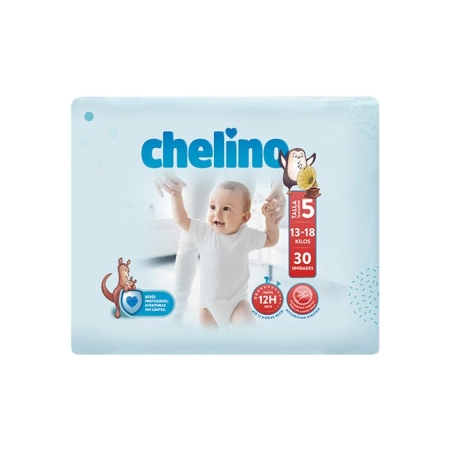 Chelino Pañales Talla 5 13-18 kg