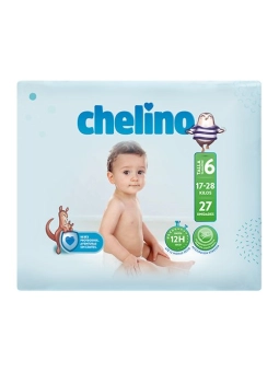 Chelino Pañales Talla 6 17-28 kg