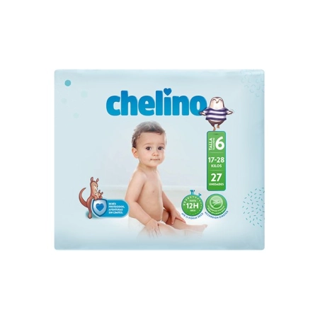 Chelino Pañales Talla 6 17-28 kg