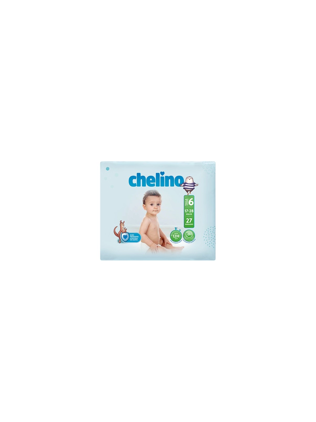 Chelino Pañales Talla 6 17-28 kg