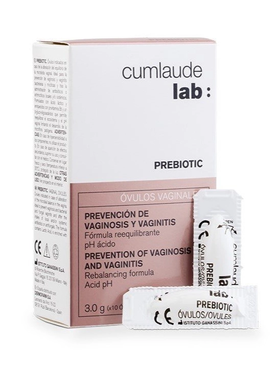 Cumlaude Lab Prebiotic Óvulos Vaginales