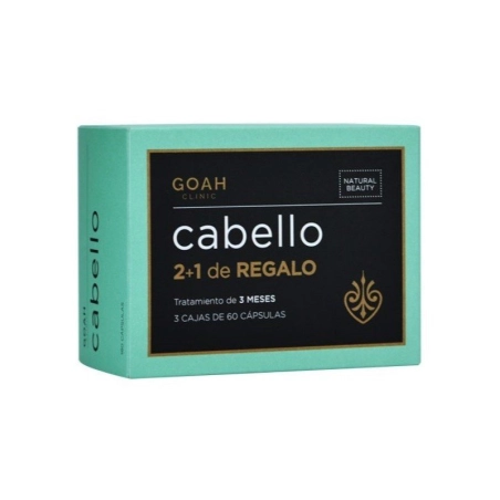 Goah Clinic Cabello Pack 3x60 cápsulas