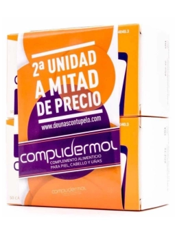 CompliDermol Duplo 2x50 cápsulas