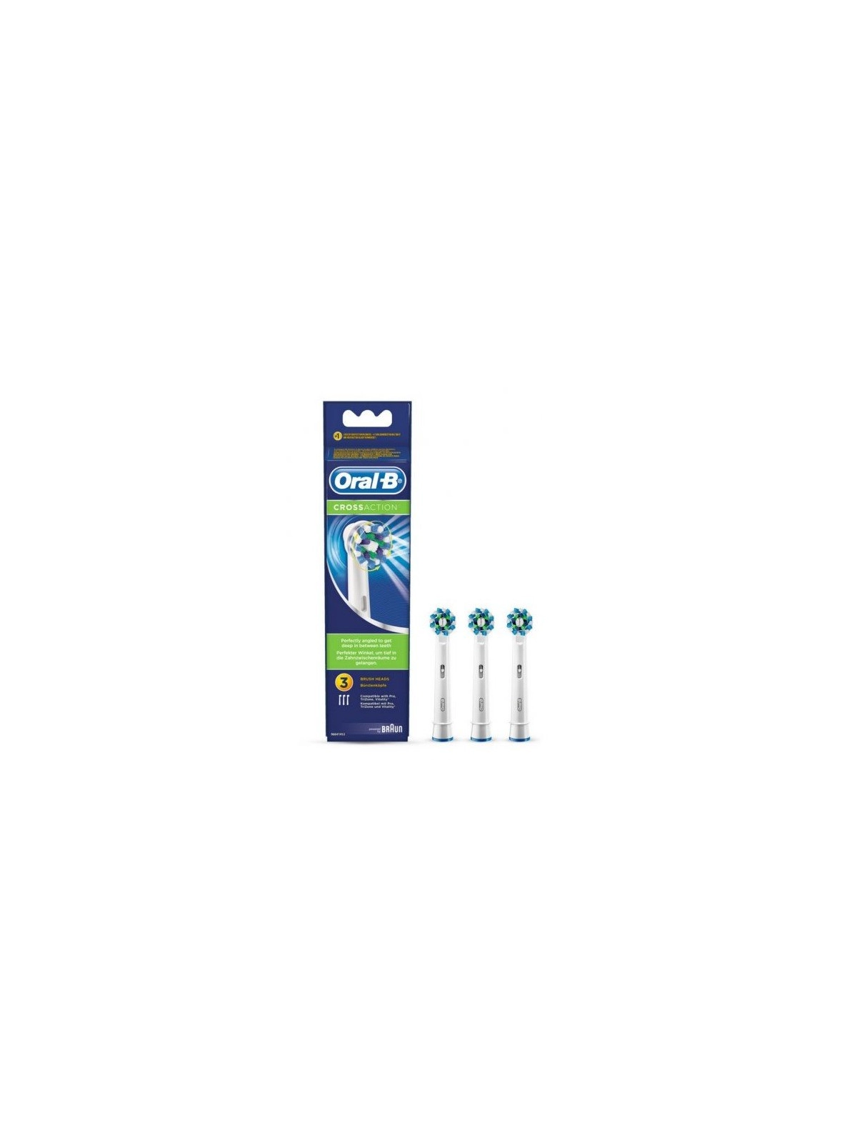 Oral-B CrossAction Recambio 3 cabezales