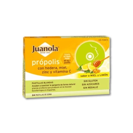 Juanola Própolis con Hedera Sabor Miel y Limón