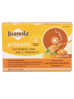 Juanola Própolis con Hedera Sabor Miel