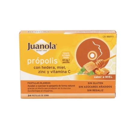 Juanola Própolis con Hedera Sabor Miel