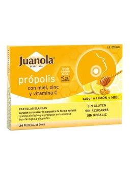 Juanola Propolis Sabor Limón y Miel