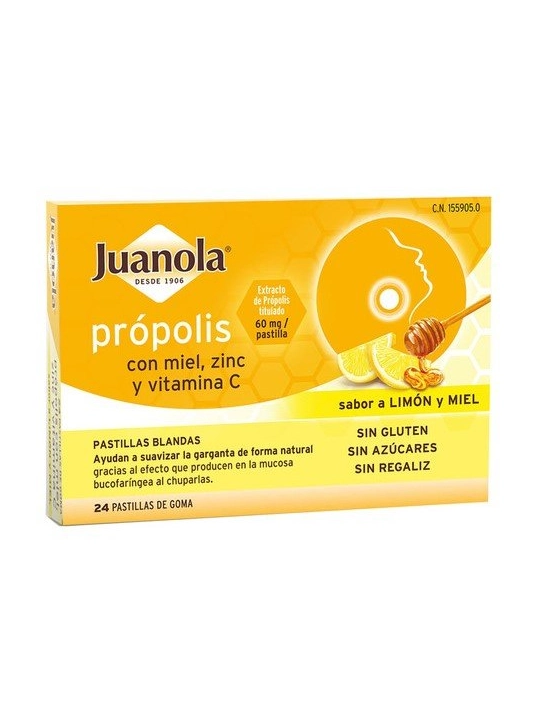 Juanola Propolis Sabor Limón y Miel