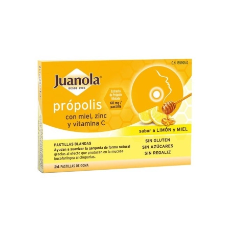 Juanola Propolis Sabor Limón y Miel