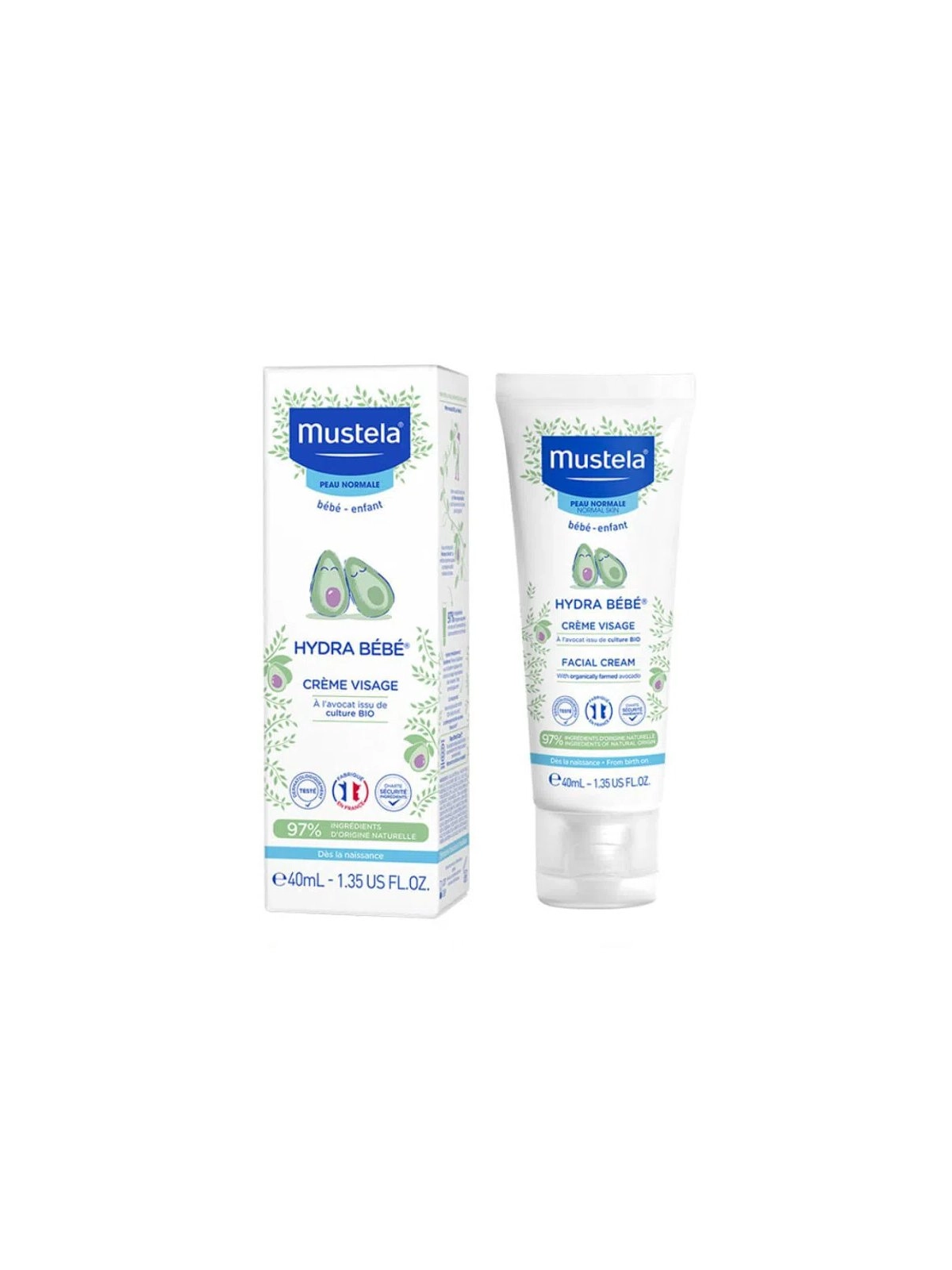 Mustela Hydra Bebé Crema Facial