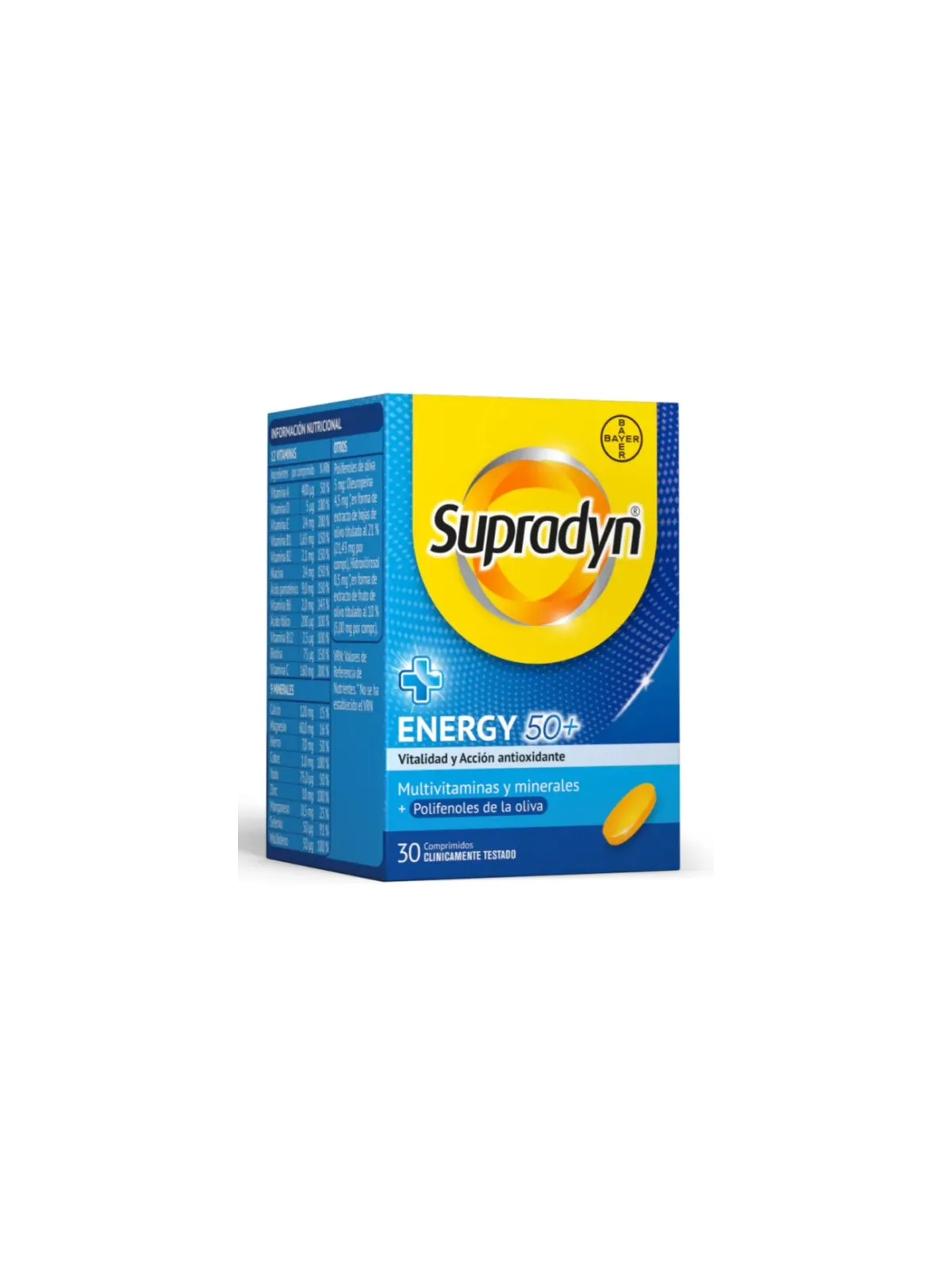 Supradyn Energy 50+ 30 comprimidos