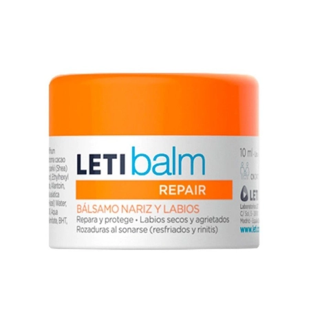 LETIbalm Pediátrico Bálsamo Reparador Nariz y Labios