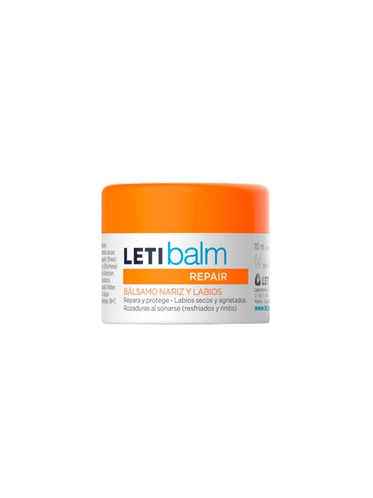 LETIbalm Pediátrico Bálsamo Reparador Nariz y Labios