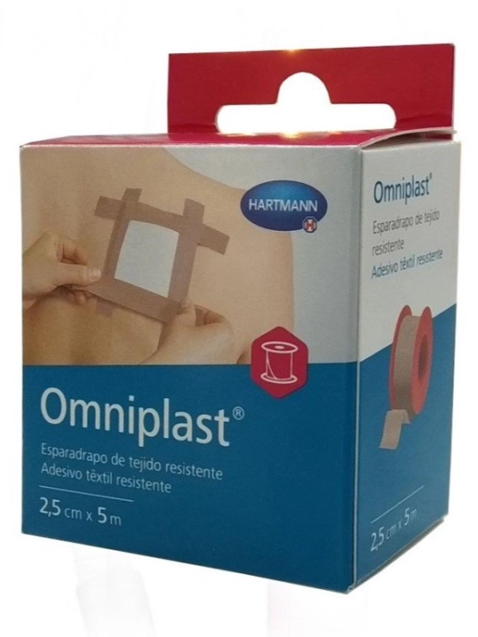 Omniplast Esparadrapo 2,5 cm x 5 m