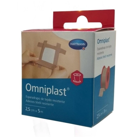 Omniplast Esparadrapo 2,5 cm x 5 m