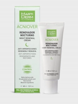 MartiDerm Acniover Renovador Nocturno | FarmaRoma