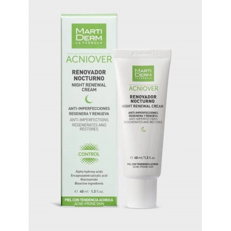 MartiDerm Acniover Renovador Nocturno | FarmaRoma