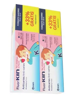 Fluor Kin Infantil Pasta Dentífrica 100 ml Duplo