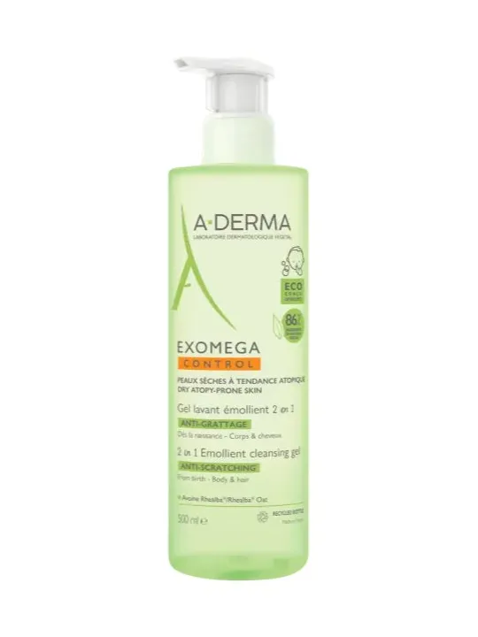 Exomega Control Gel Limpiador 2en1