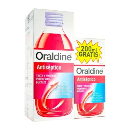 Oraldine Antiséptico Colutorio Pack 400+200 ml