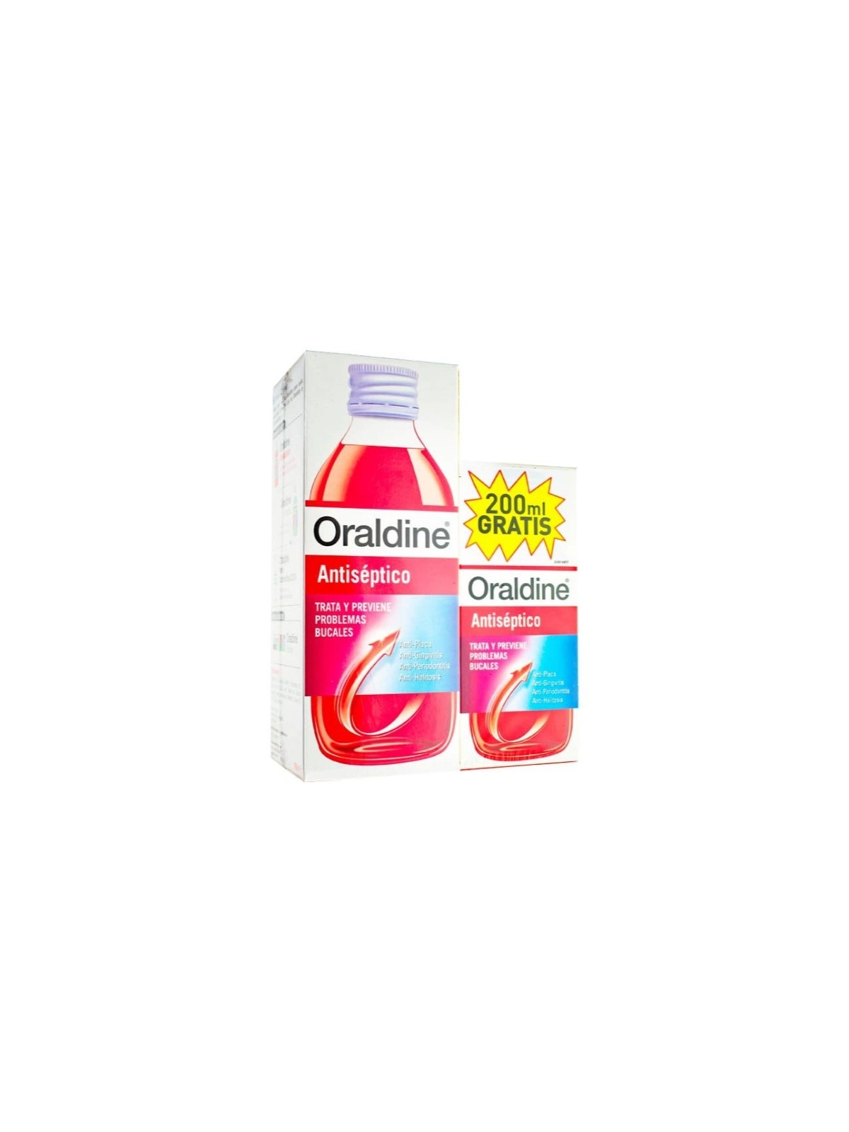 Oraldine Antiséptico Colutorio Pack 400+200 ml