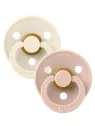 Bibs Colour Chupetes Tetina Anatómica 0-6 m Ivory / Blush