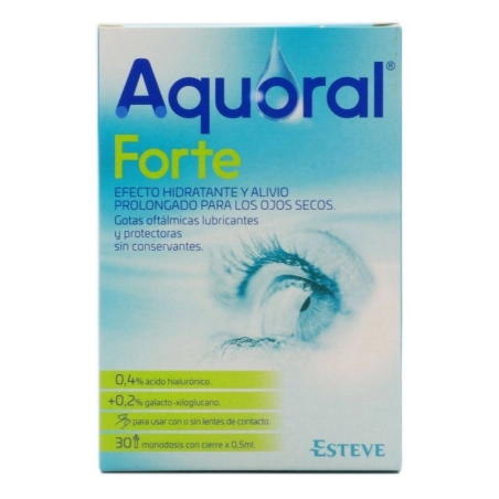 Aquoral Forte Monodosis Gotas Oftálmicas