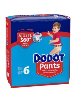 Dodot Pants Talla-6 (+15 kg)