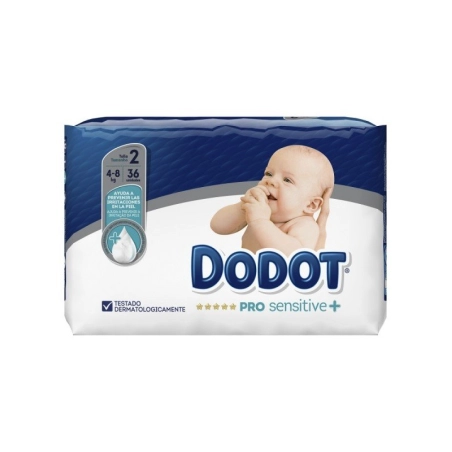 Dodot Pro sensitive+ Talla-2 (4-8 kg)