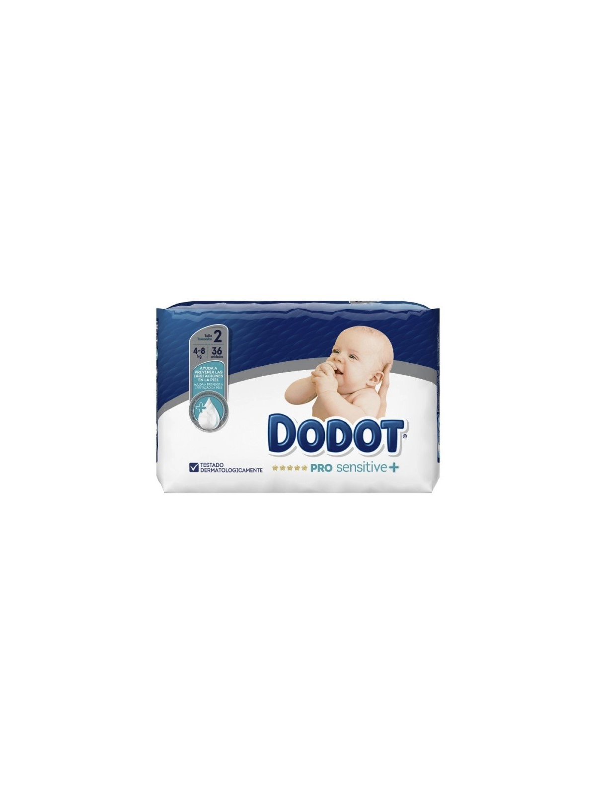 Dodot Pro sensitive+ Talla-2 (4-8 kg)