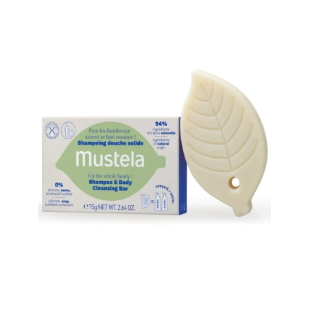 Mustela Champú Sólido Cabello y Cuerpo