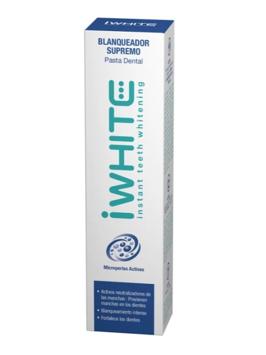 iWHITE Blanqueador Supremo Pasta Dental