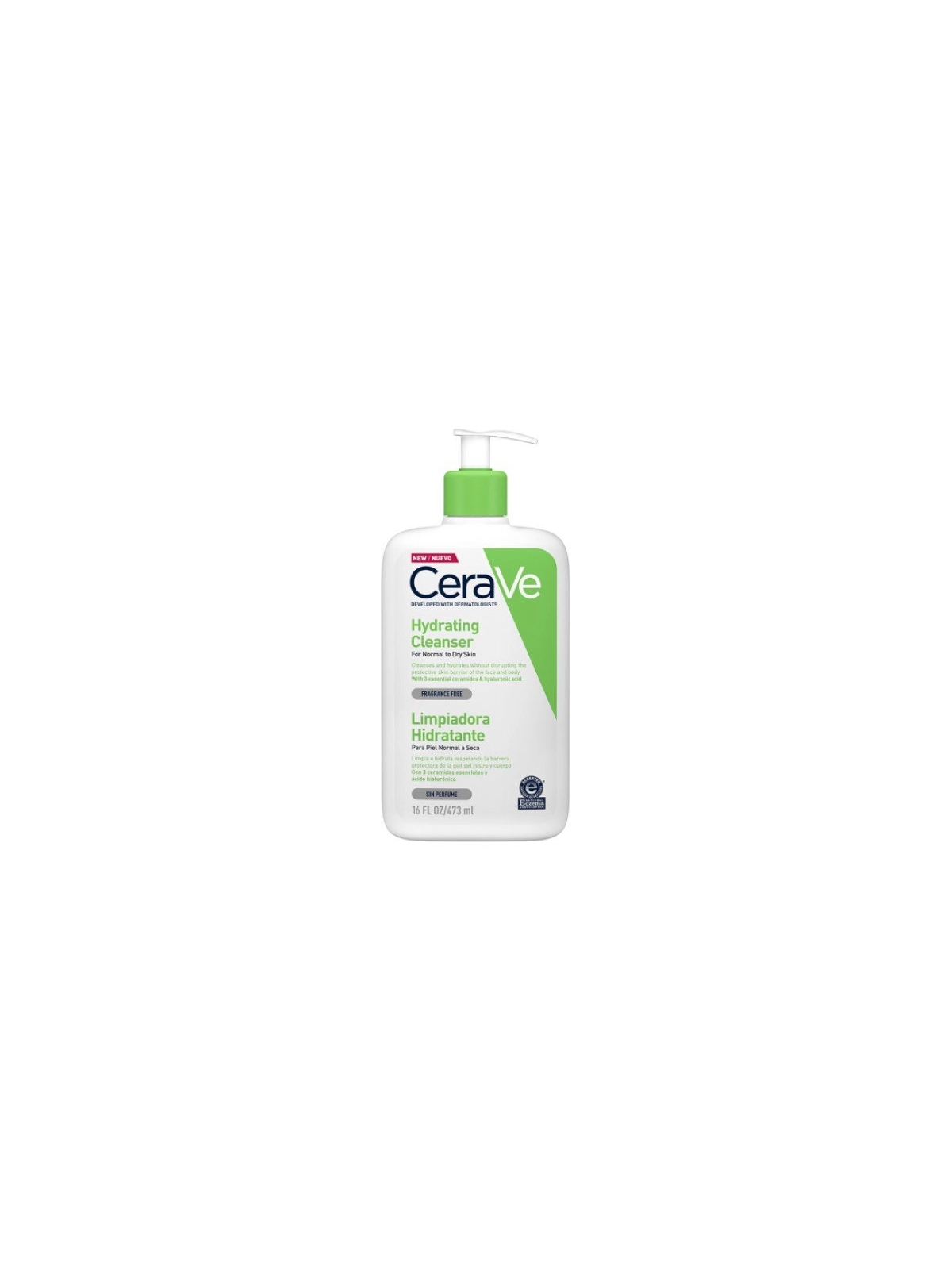 CeraVe Limpiadora Hidratante 473 ml