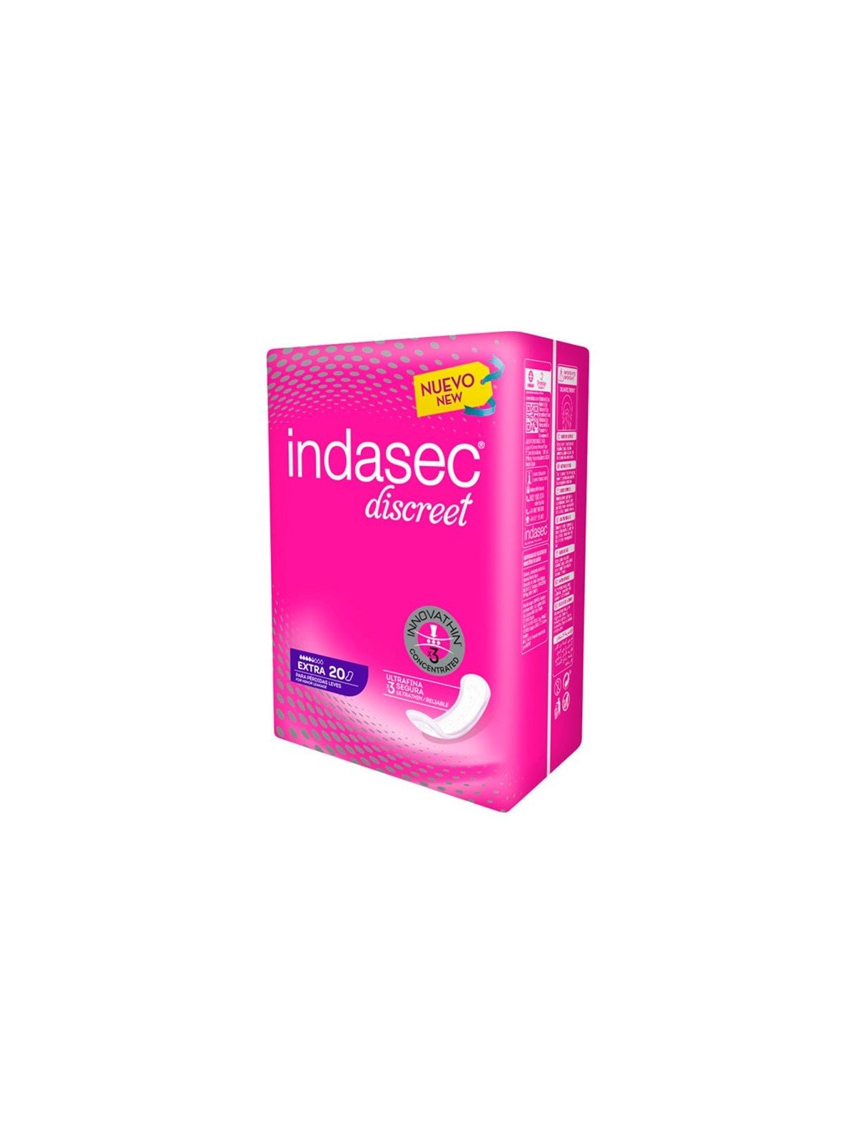 Indasec Discreet Extra Compresas