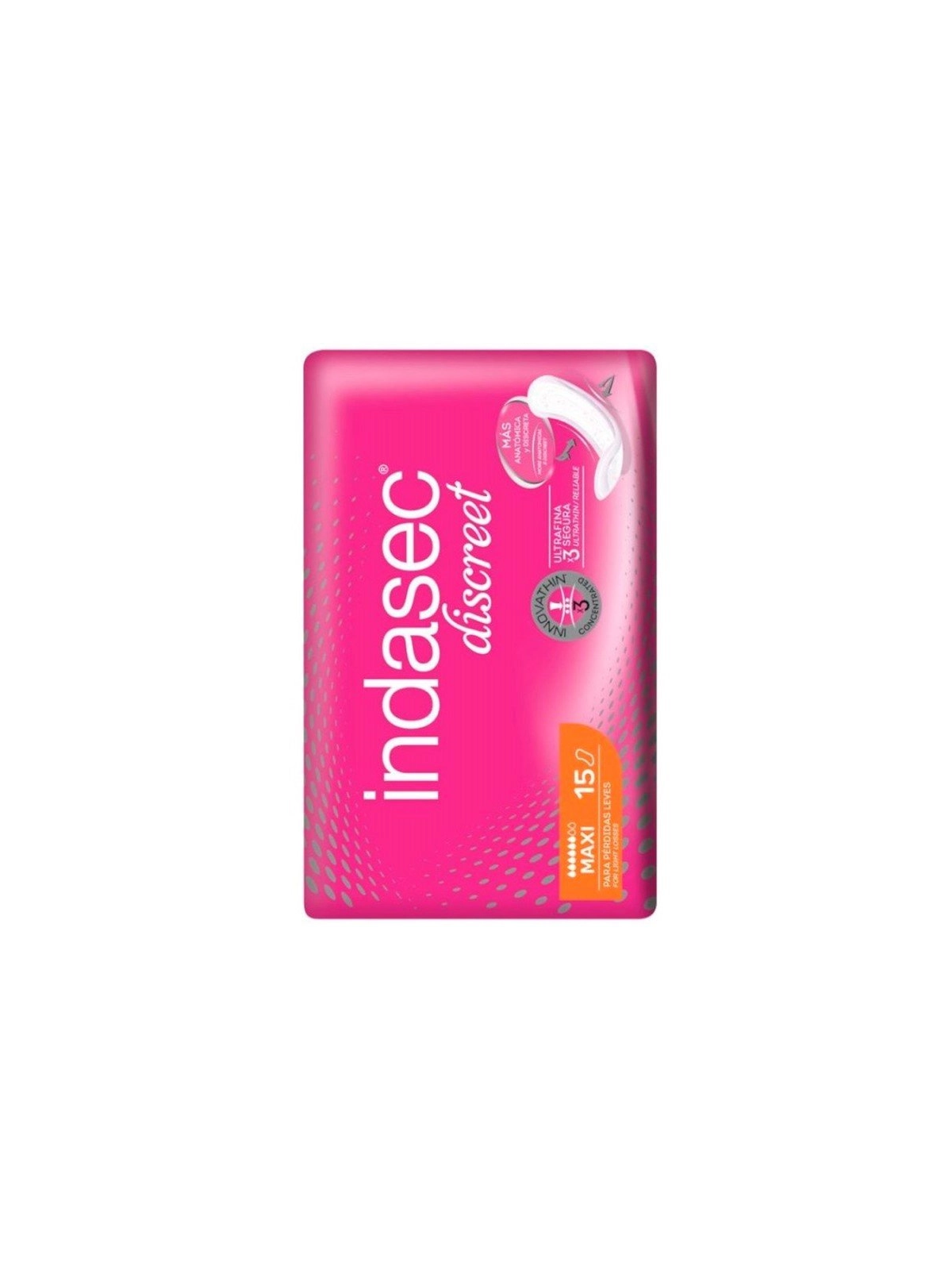 Indasec Discreet Maxi Compresas