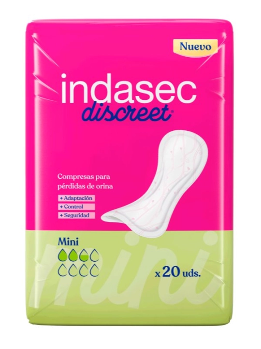 Indasec Discreet Mini Compresas