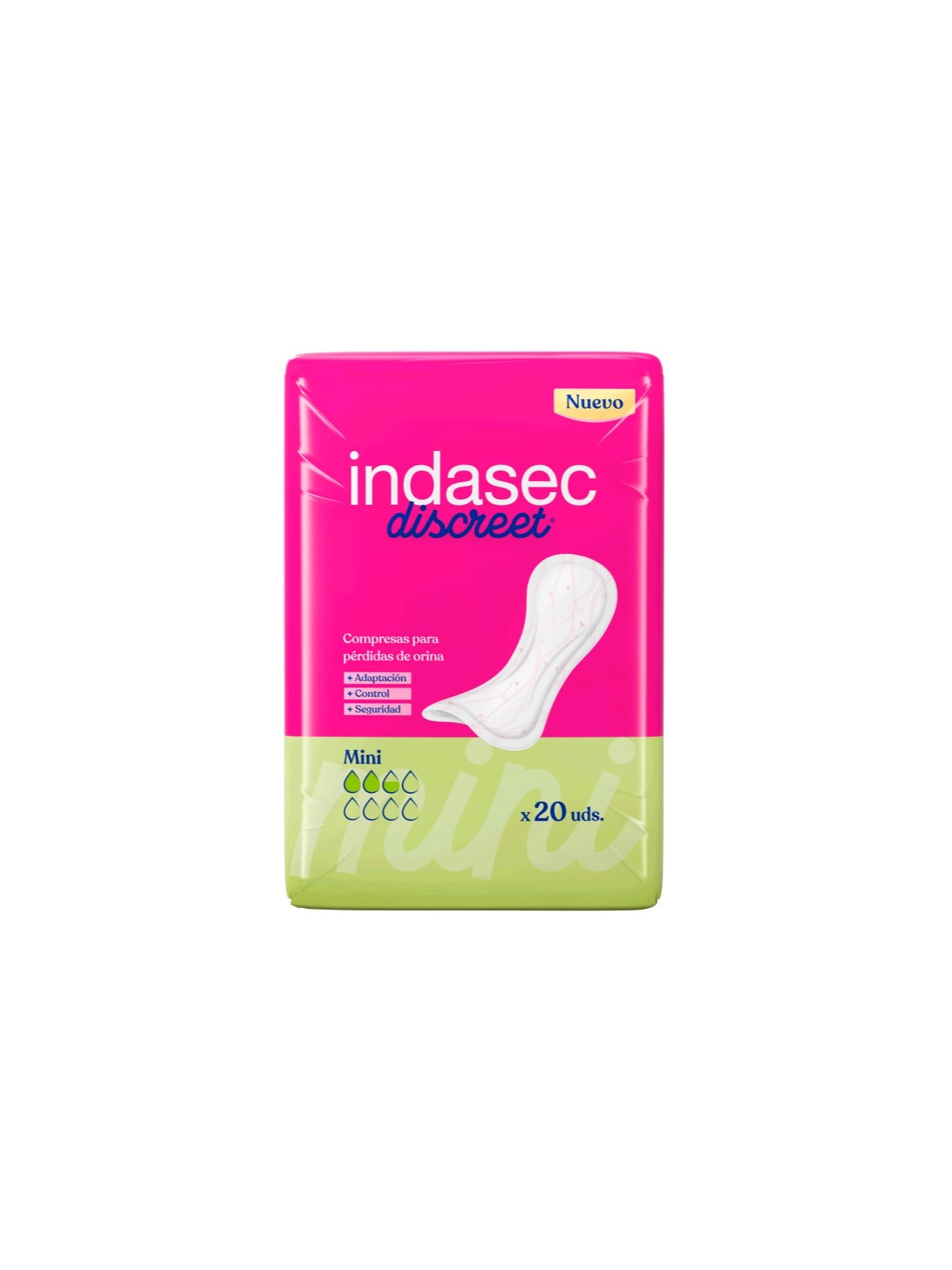 Indasec Discreet Mini Compresas