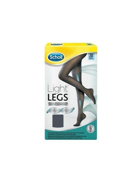 Scholl Light Legs 20 DEN Negras T-M