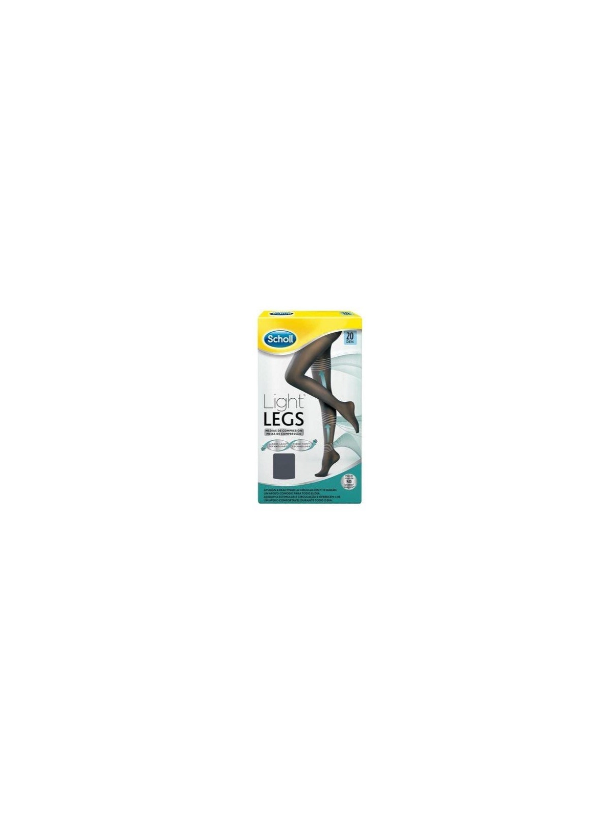 Scholl Light Legs 20 DEN Negras T-S